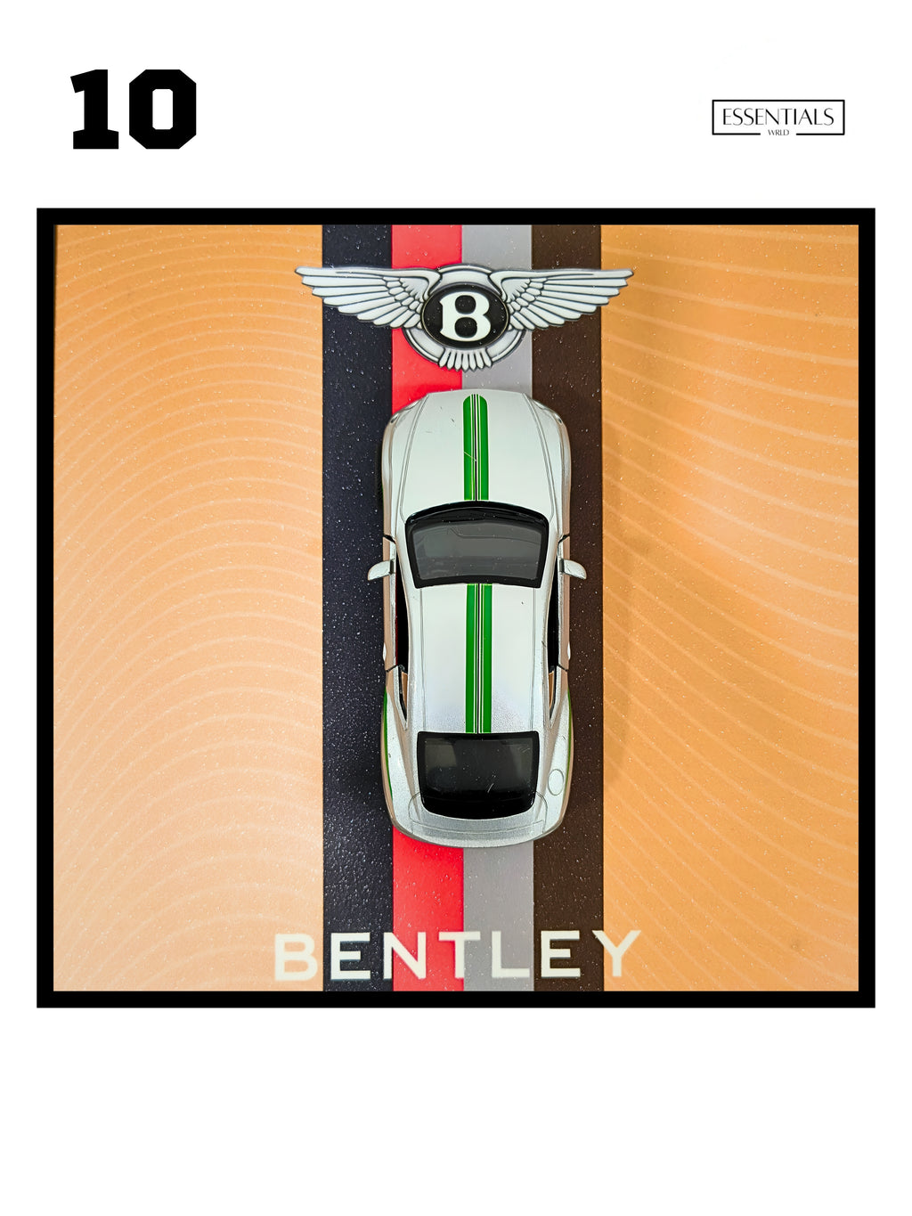 Car 3D Frame – Premium Automotive Wall Art | Stylish Car Frame for Room Decor