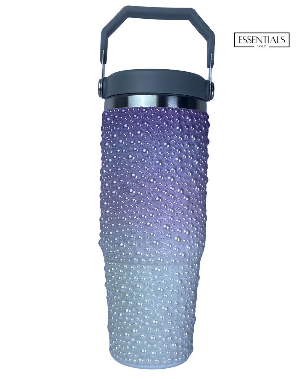 Dotted Bottle With Handle – Leakproof BPA-Free Water Bottle for Gym, Travel & Daily Use