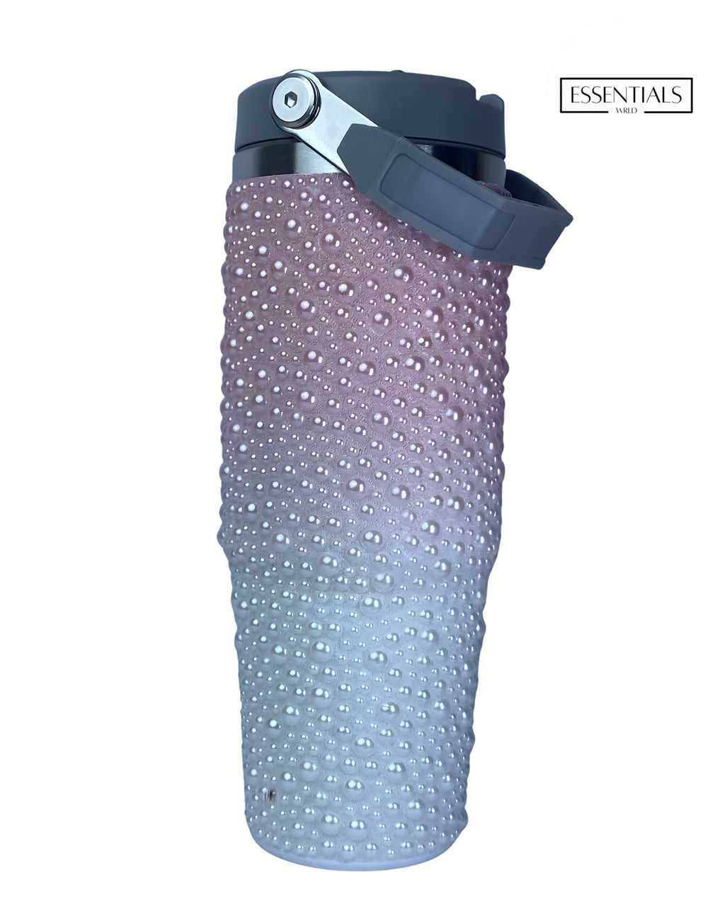Dotted Bottle With Handle – Leakproof BPA-Free Water Bottle for Gym, Travel & Daily Use