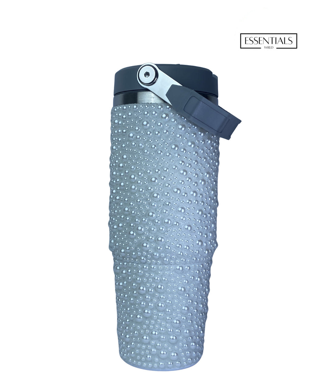Dotted Bottle With Handle – Leakproof BPA-Free Water Bottle for Gym, Travel & Daily Use