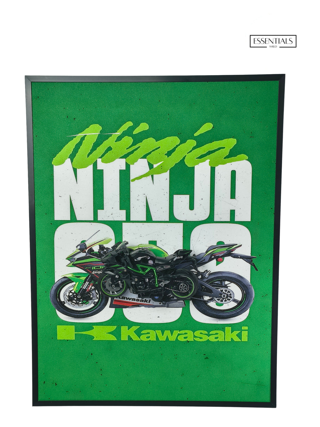 3D Bike Frame Wall Art | Premium Shadow Box for Home & Office Decor