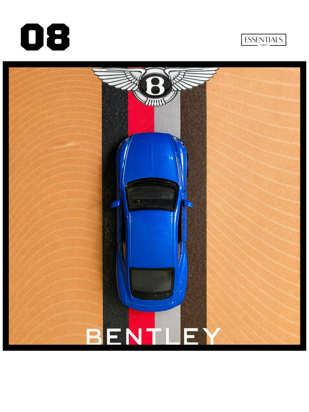 Car 3D Frame – Premium Automotive Wall Art | Stylish Car Frame for Room Decor