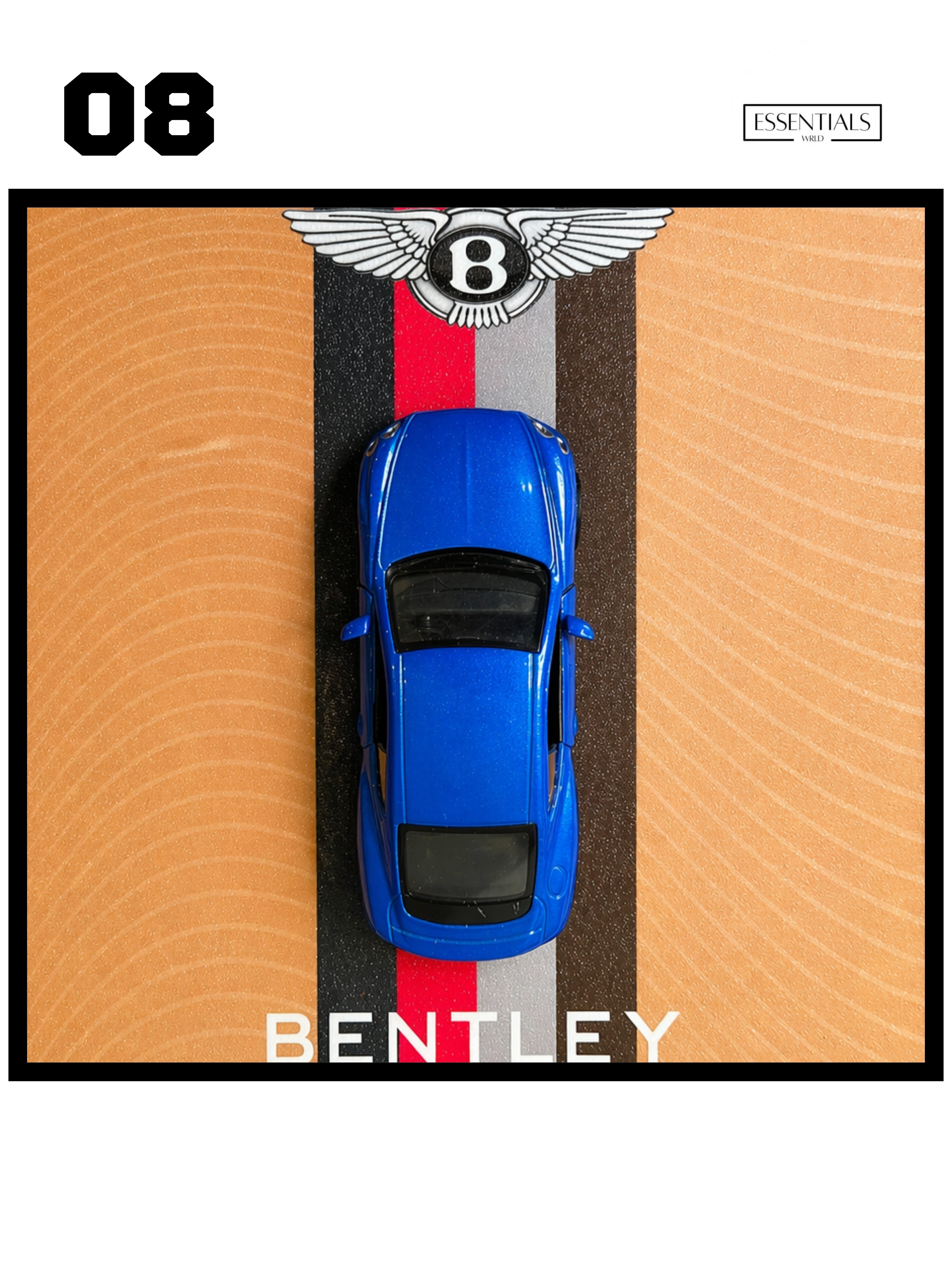 Car 3D Frame – Premium Automotive Wall Art | Stylish Car Frame for Room Decor