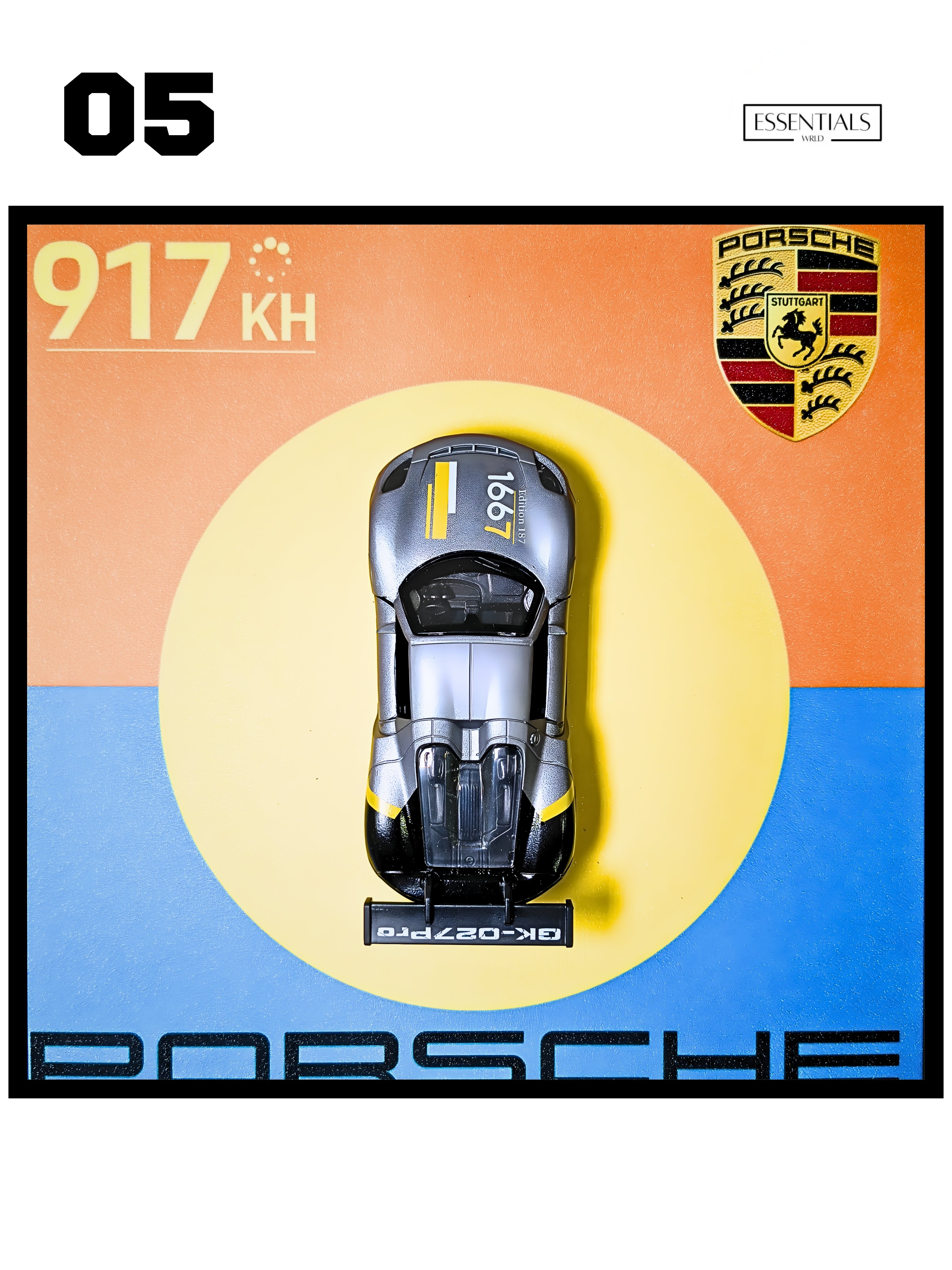 Car 3D Frame – Premium Automotive Wall Art | Stylish Car Frame for Room Decor