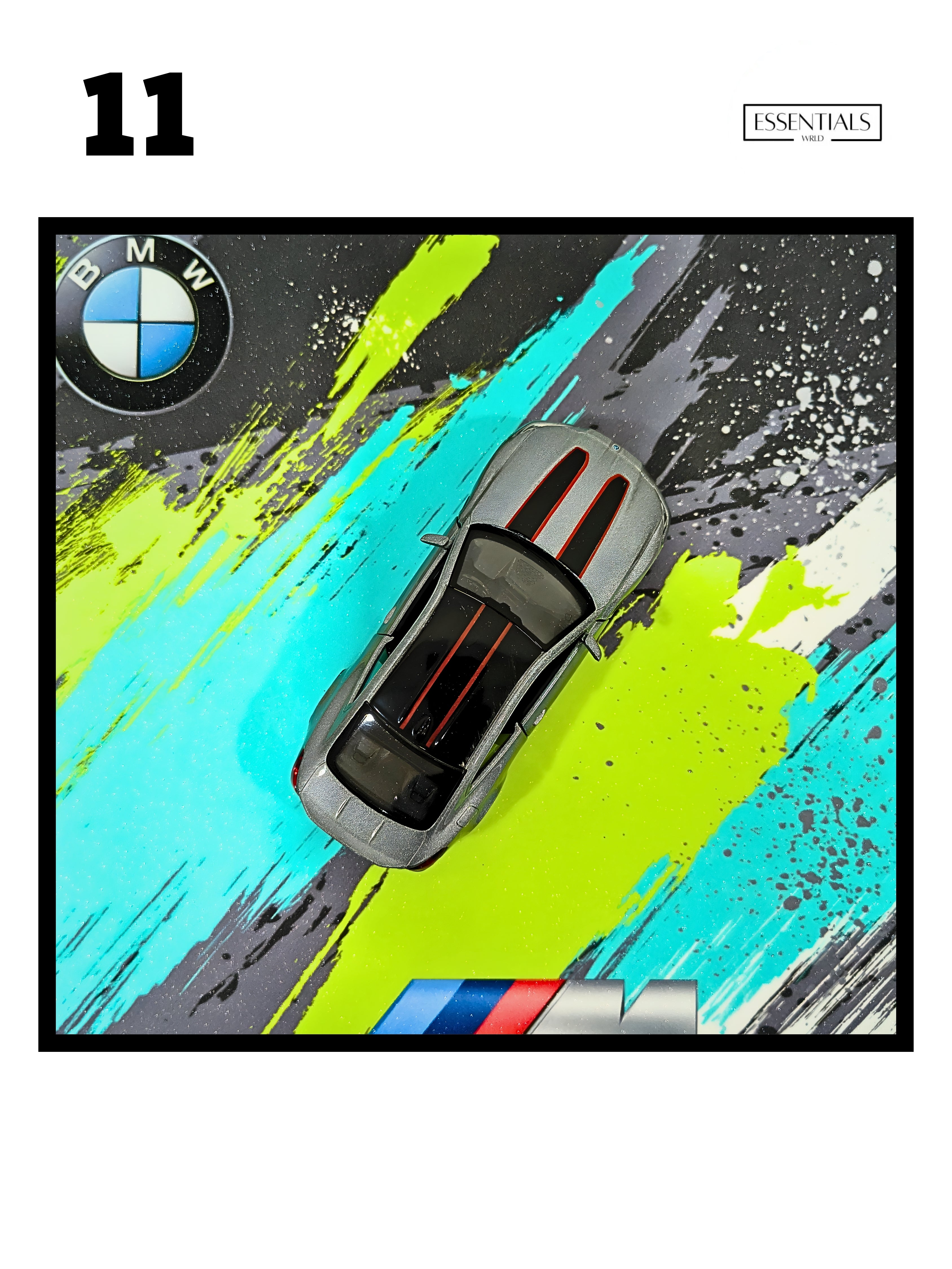 Car 3D Frame – Premium Automotive Wall Art | Stylish Car Frame for Room Decor