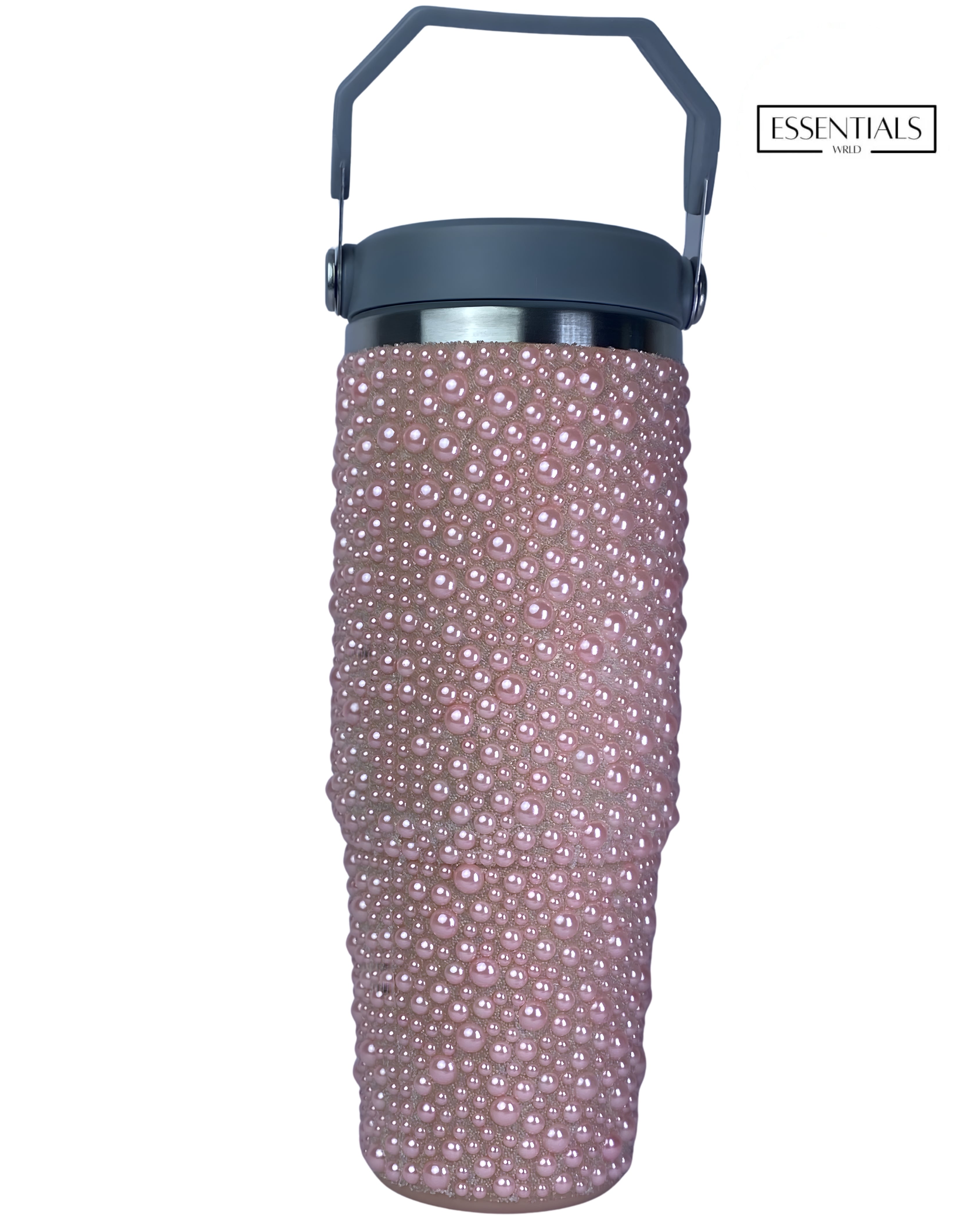 Dotted Bottle With Handle – Leakproof BPA-Free Water Bottle for Gym, Travel & Daily Use