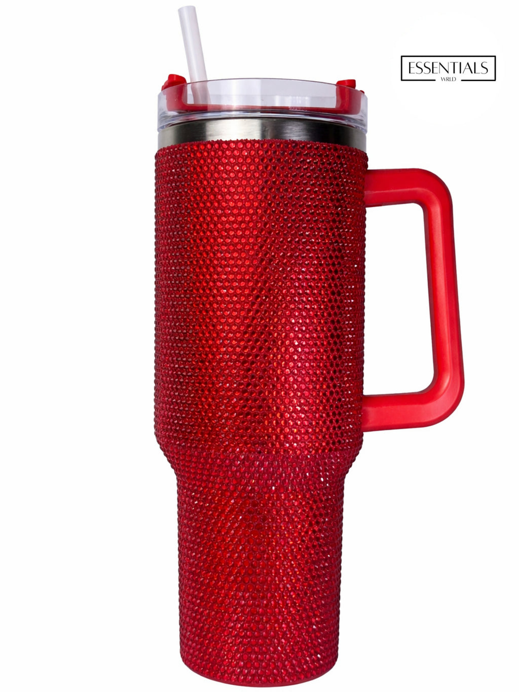 Bling Tumbler with Straw | 900ML | Stylish Insulated Travel Mug for Hot & Cold Drinks