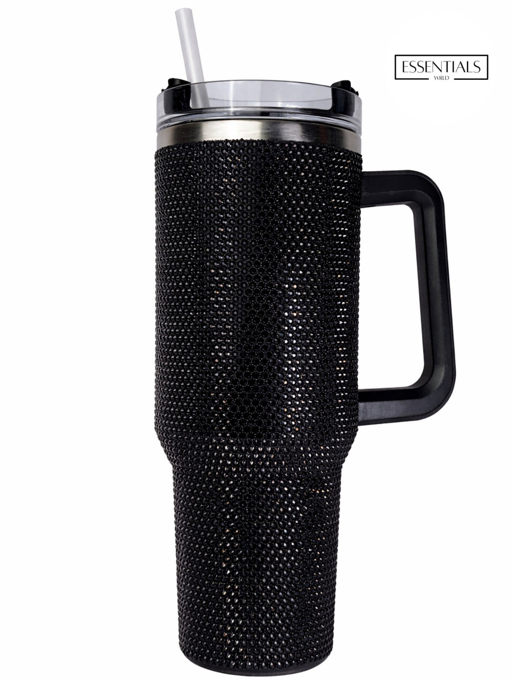 Bling Tumbler with Straw | 900ML | Stylish Insulated Travel Mug for Hot & Cold Drinks