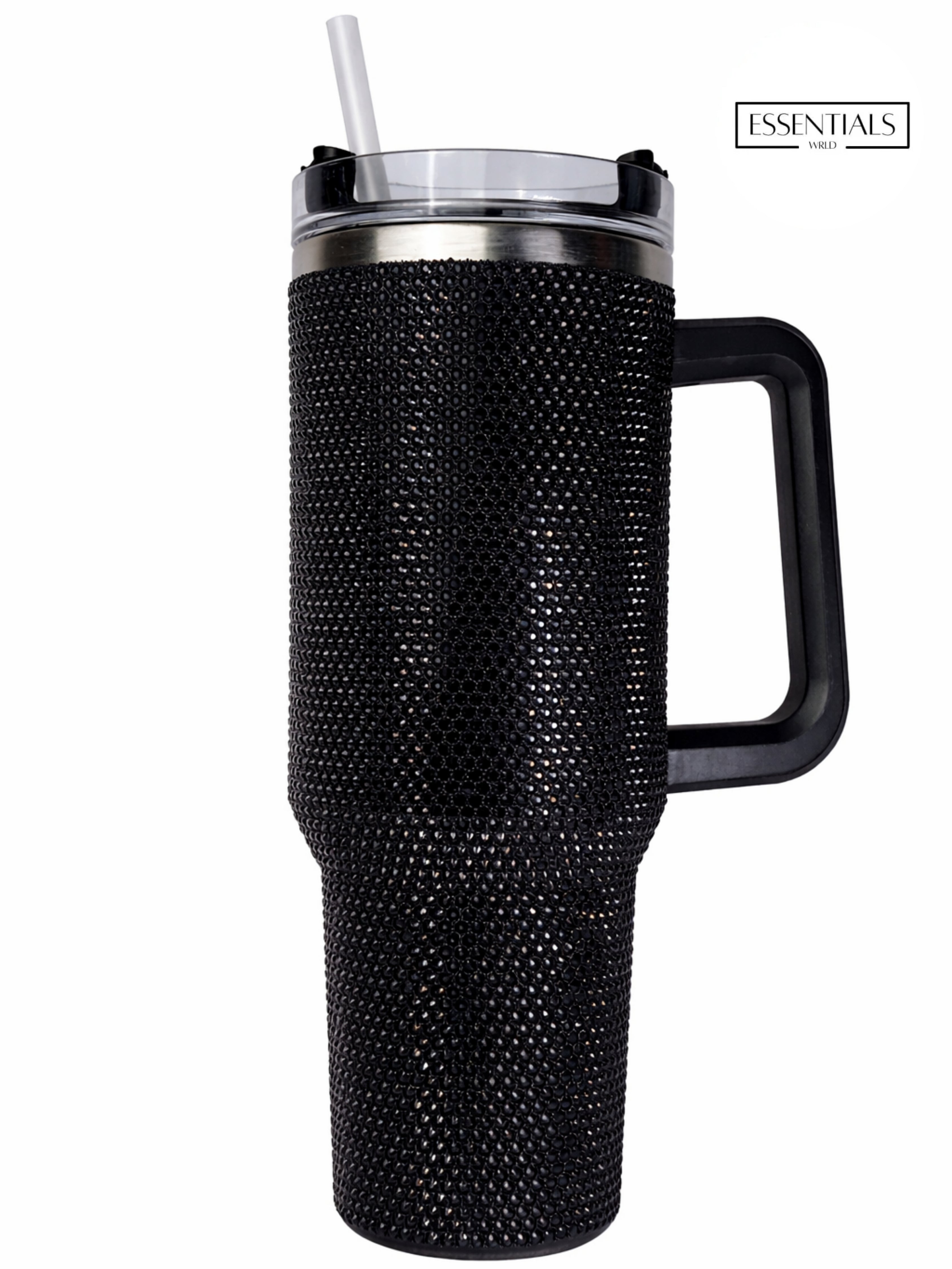 Bling Tumbler with Straw | 900ML | Stylish Insulated Travel Mug for Hot & Cold Drinks