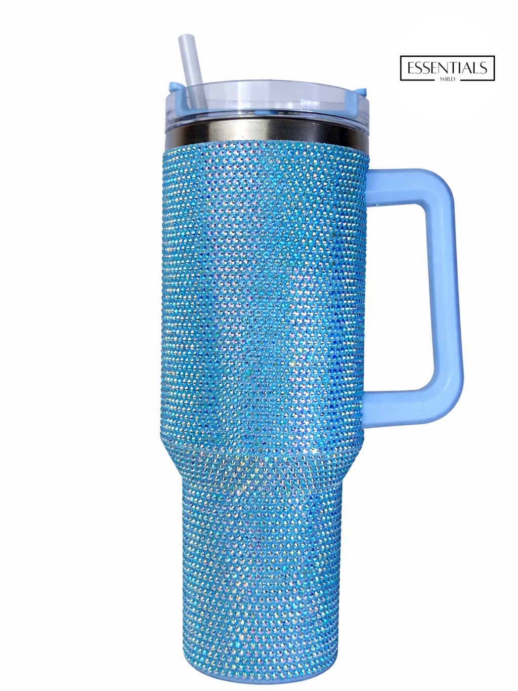 Bling Tumbler with Straw | 900ML | Stylish Insulated Travel Mug for Hot & Cold Drinks