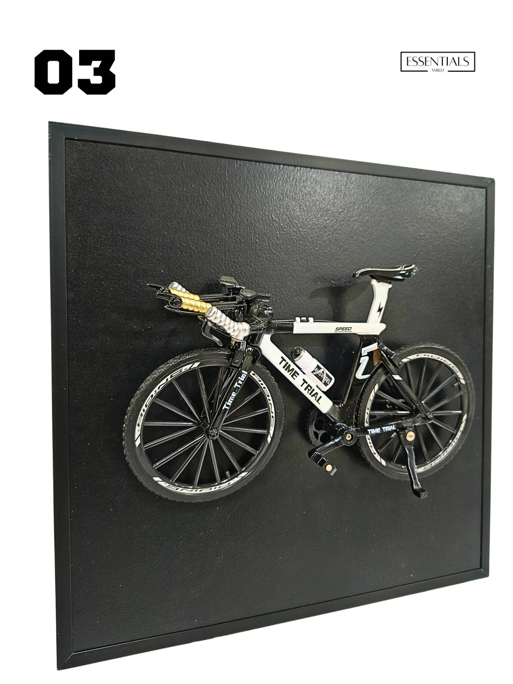 3D Cycle Wall Painting Frame | Modern Artistic Wall Decor for Living Room & Office