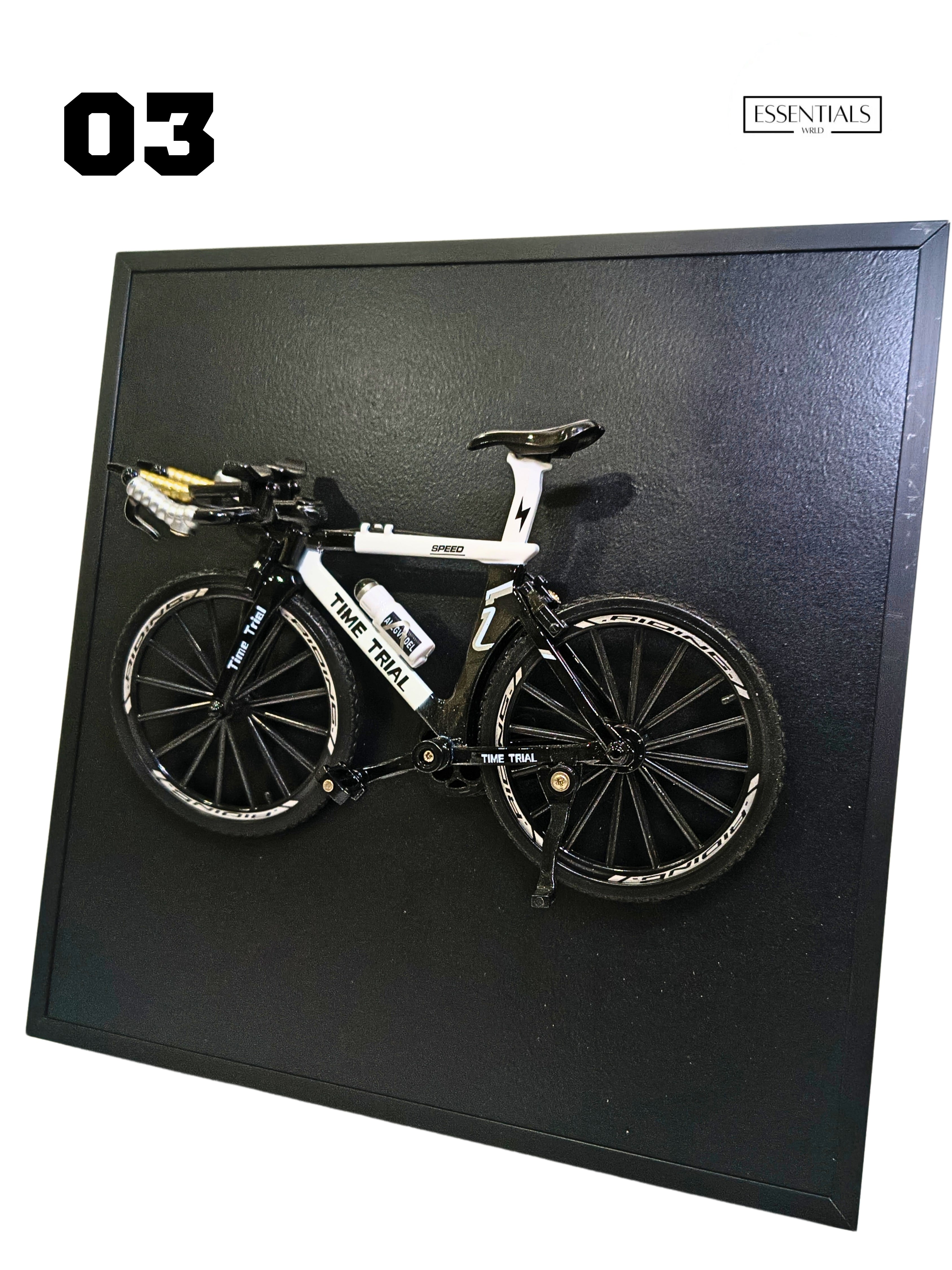 3D Cycle Wall Painting Frame | Modern Artistic Wall Decor for Living Room & Office