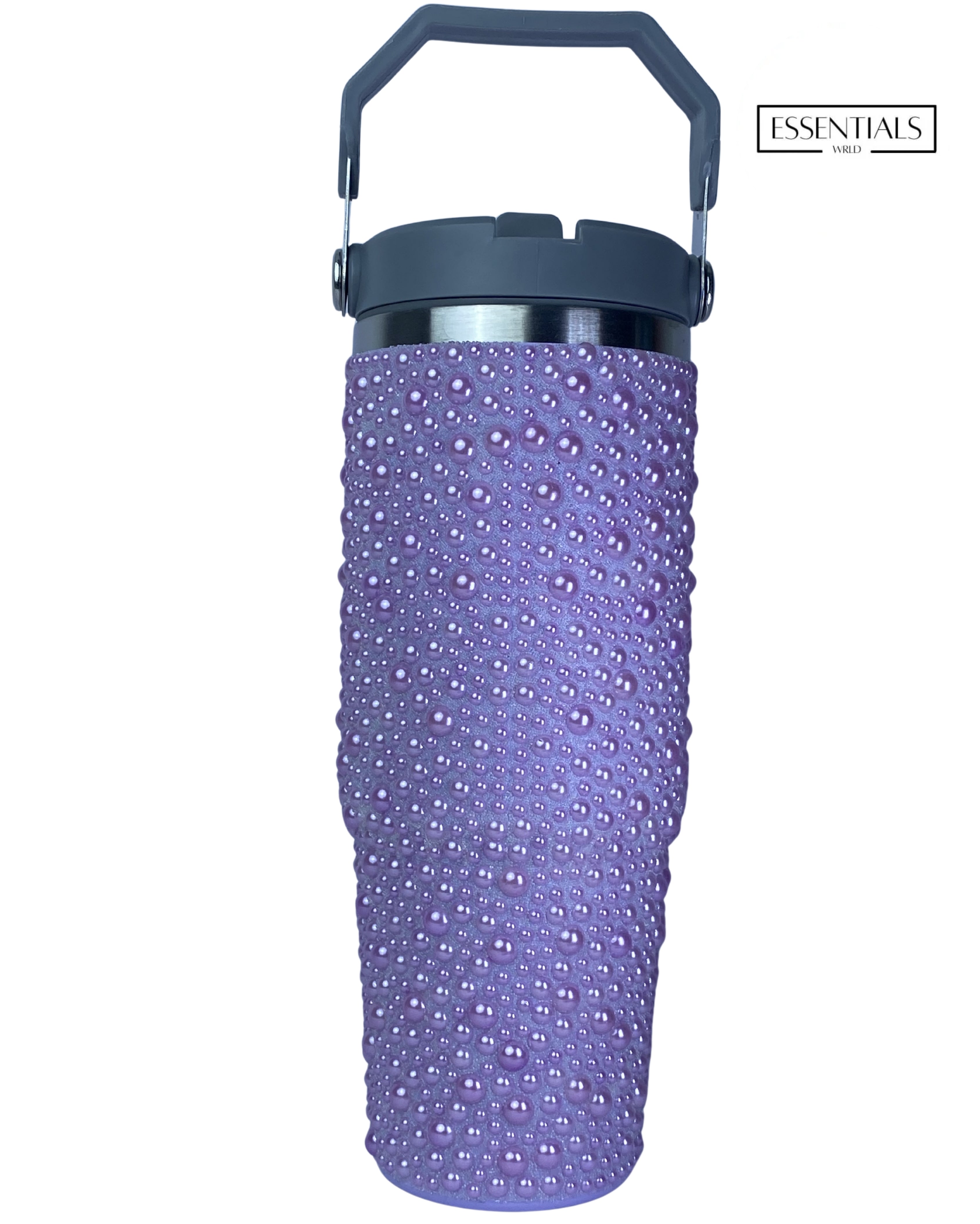 Dotted Bottle With Handle – Leakproof BPA-Free Water Bottle for Gym, Travel & Daily Use