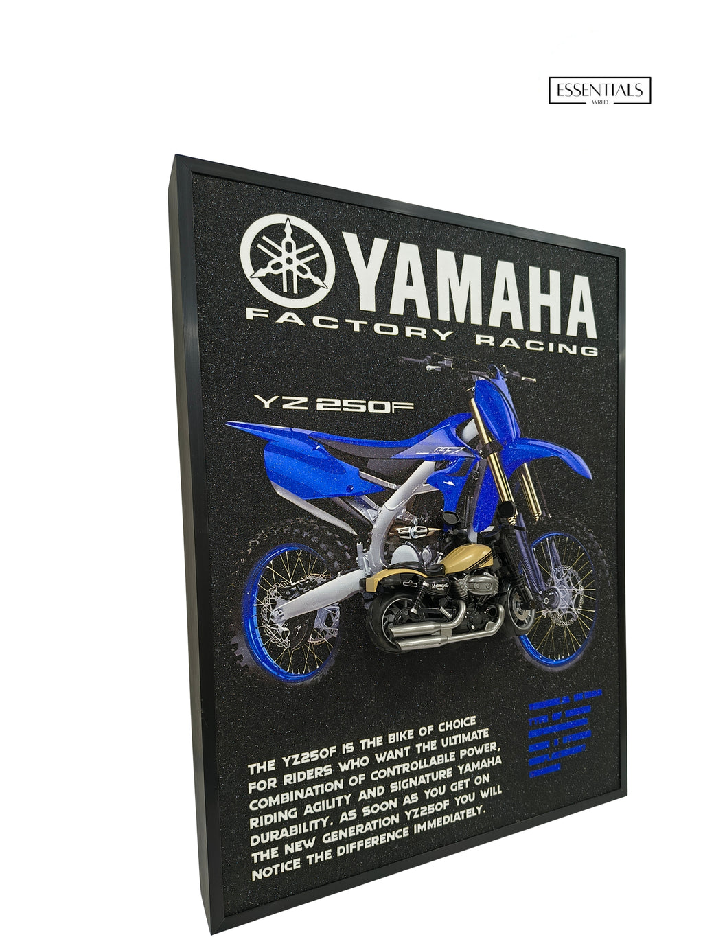 3D Bike Frame Wall Art | Premium Shadow Box for Home & Office Decor