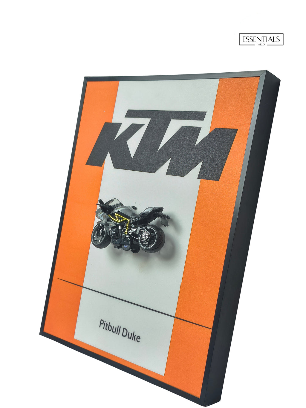 3D Bike Frame Wall Art | Premium Shadow Box for Home & Office Decor