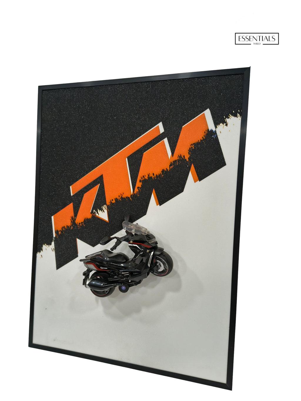 3D Bike Frame Wall Art | Premium Shadow Box for Home & Office Decor