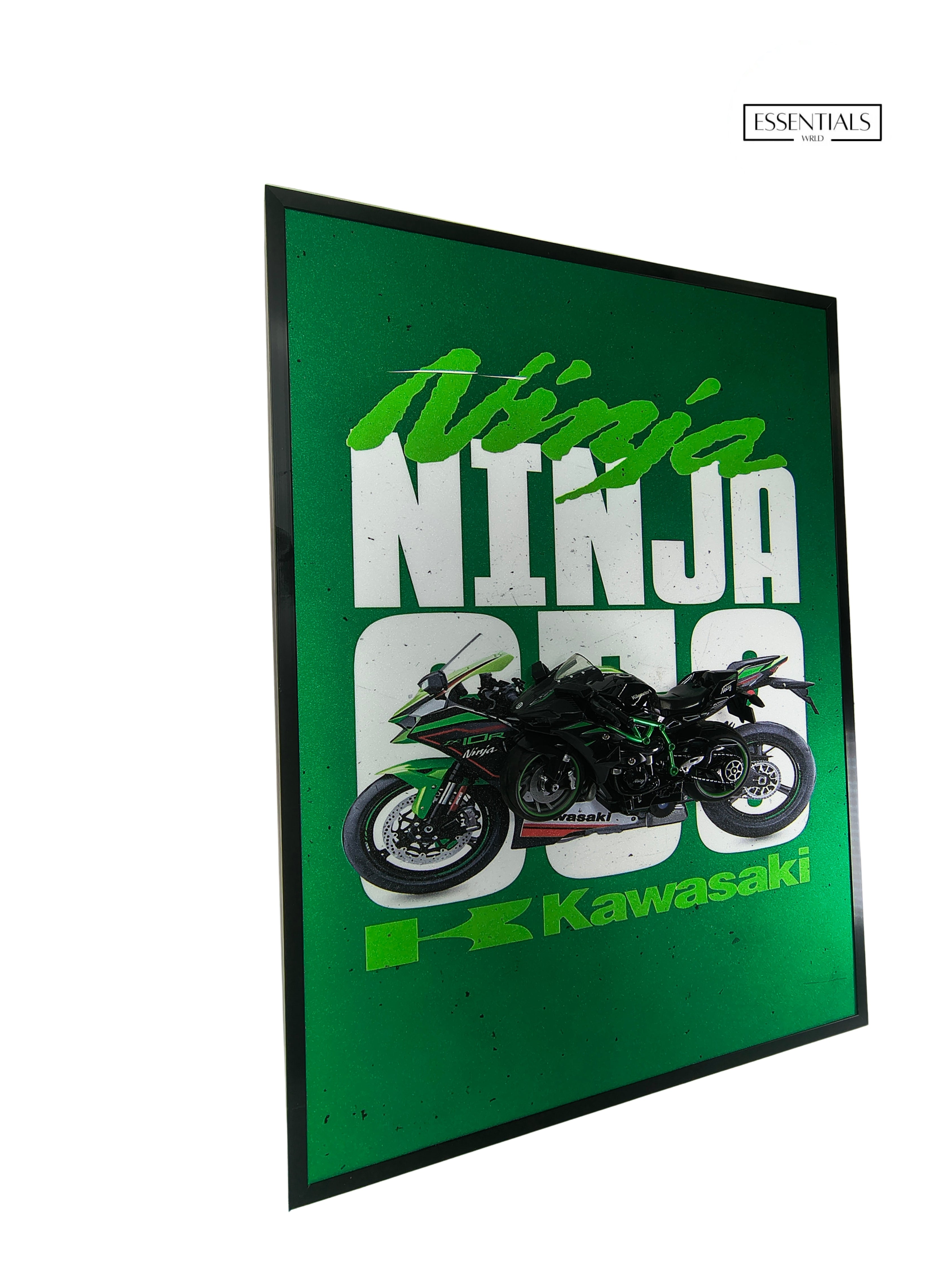 3D Bike Frame Wall Art | Premium Shadow Box for Home & Office Decor