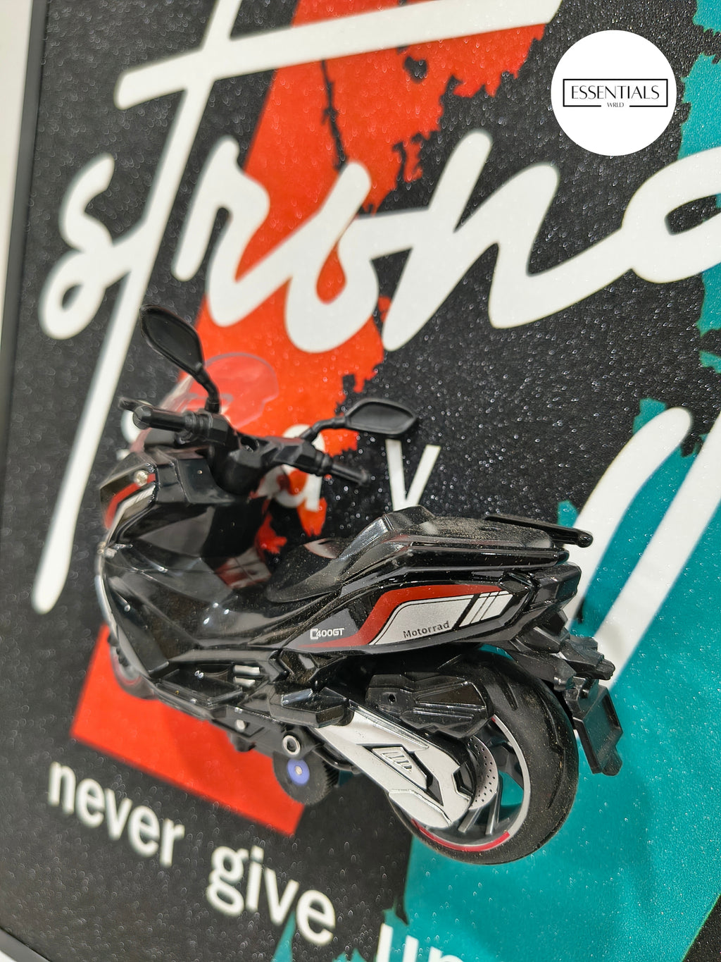 3D Bike Frame Wall Art | Premium Shadow Box for Home & Office Decor