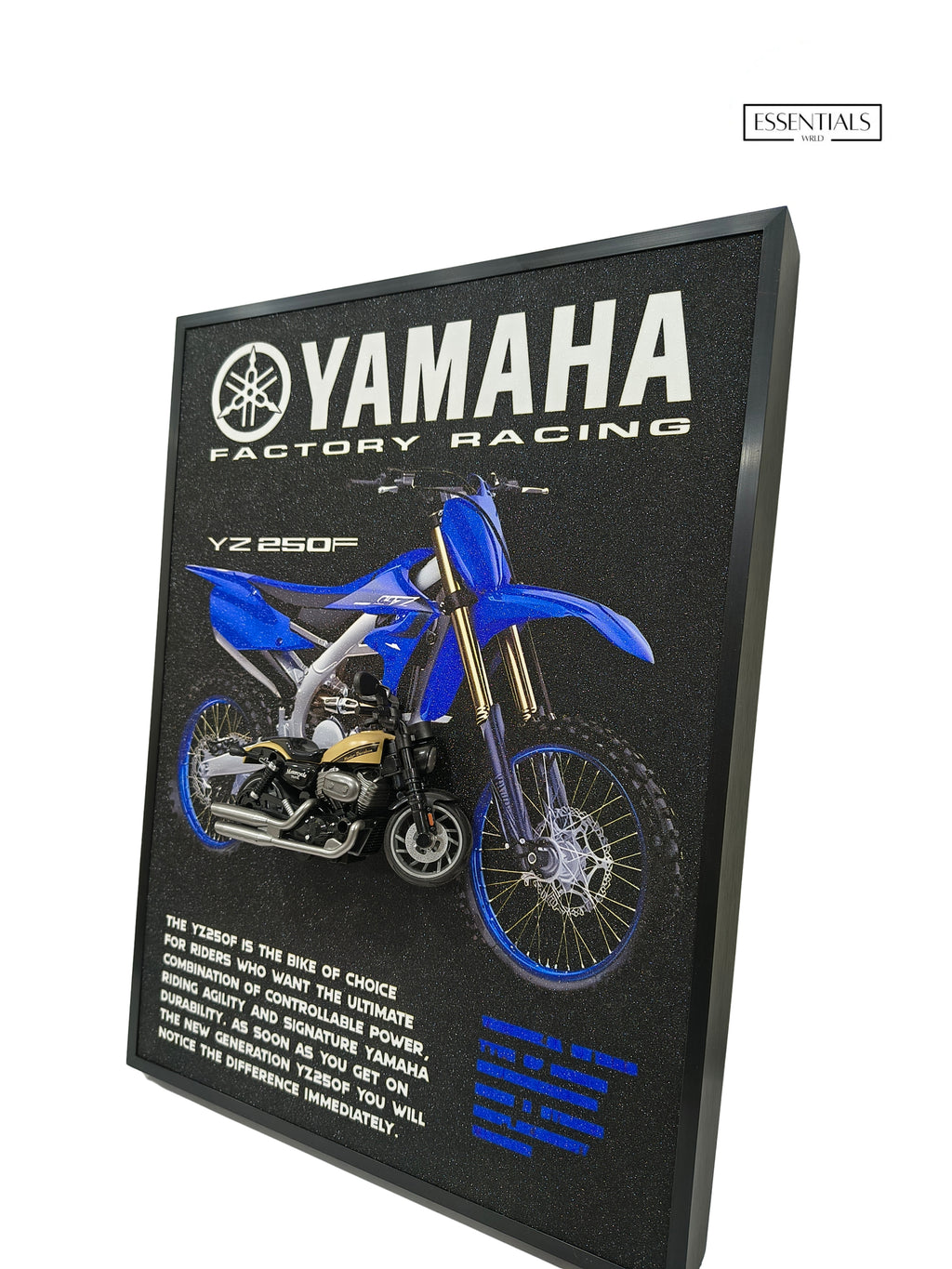3D Bike Frame Wall Art | Premium Shadow Box for Home & Office Decor