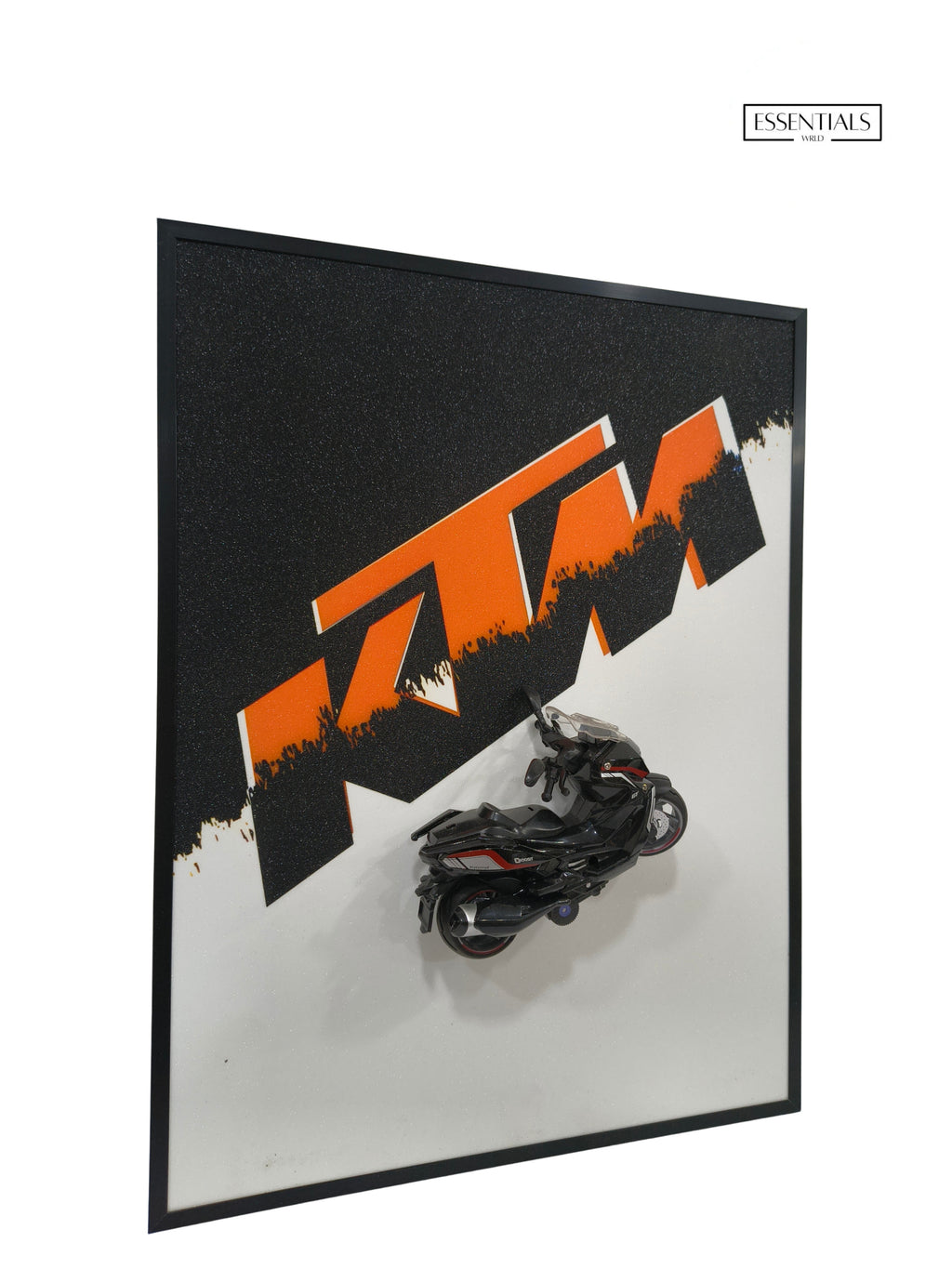 3D Bike Frame Wall Art | Premium Shadow Box for Home & Office Decor
