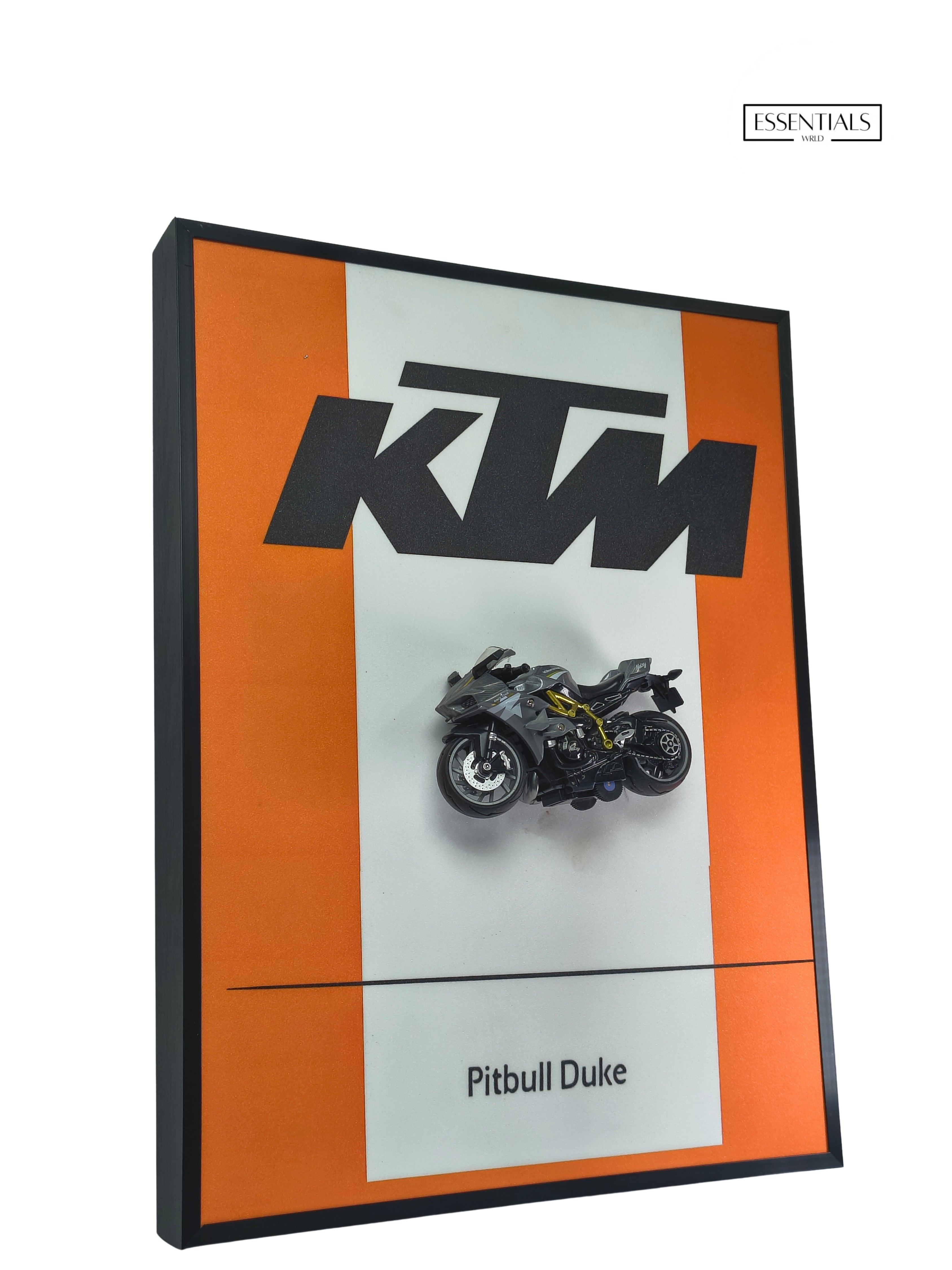 3D Bike Frame Wall Art | Premium Shadow Box for Home & Office Decor