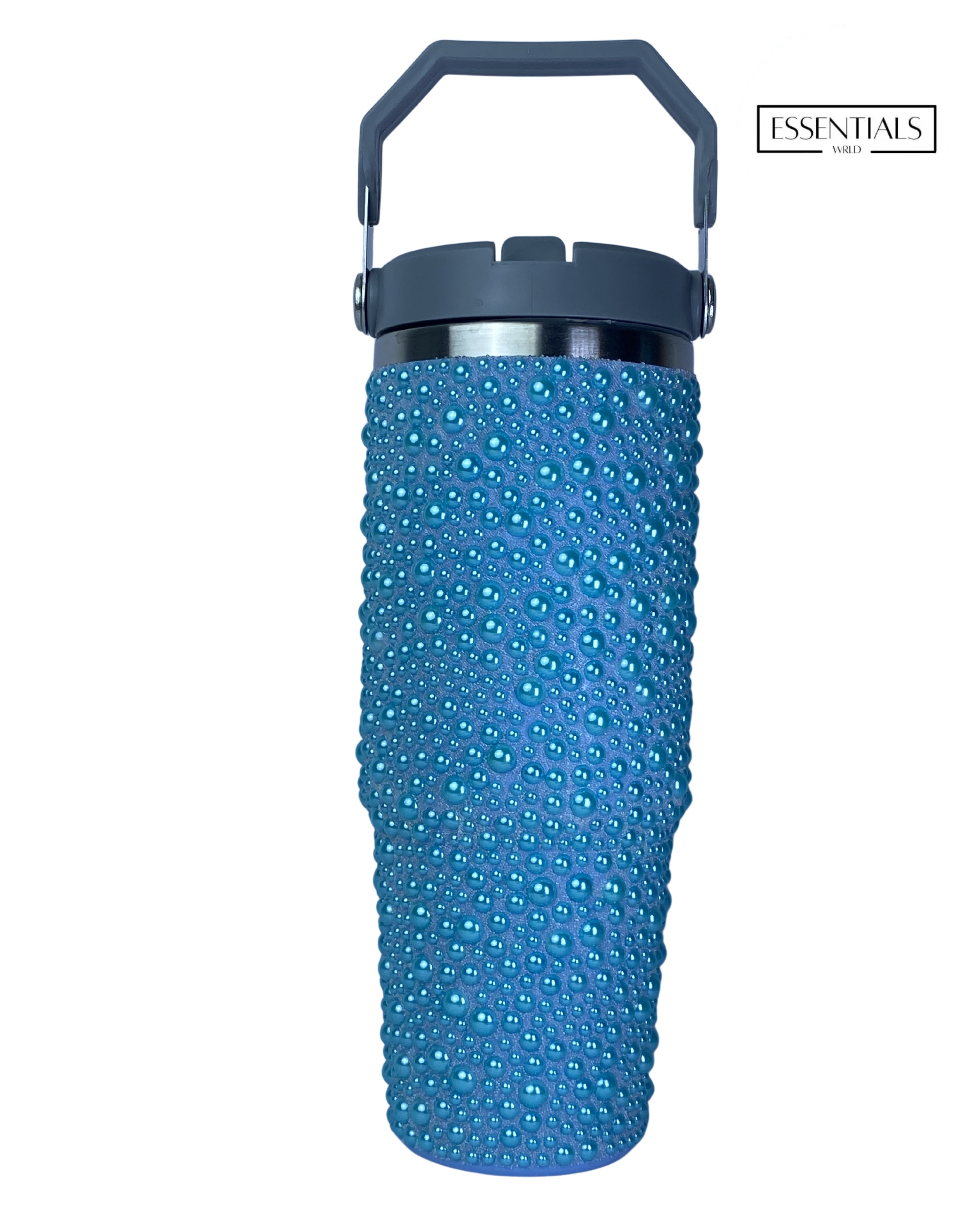 Dotted Bottle With Handle – Leakproof BPA-Free Water Bottle for Gym, Travel & Daily Use