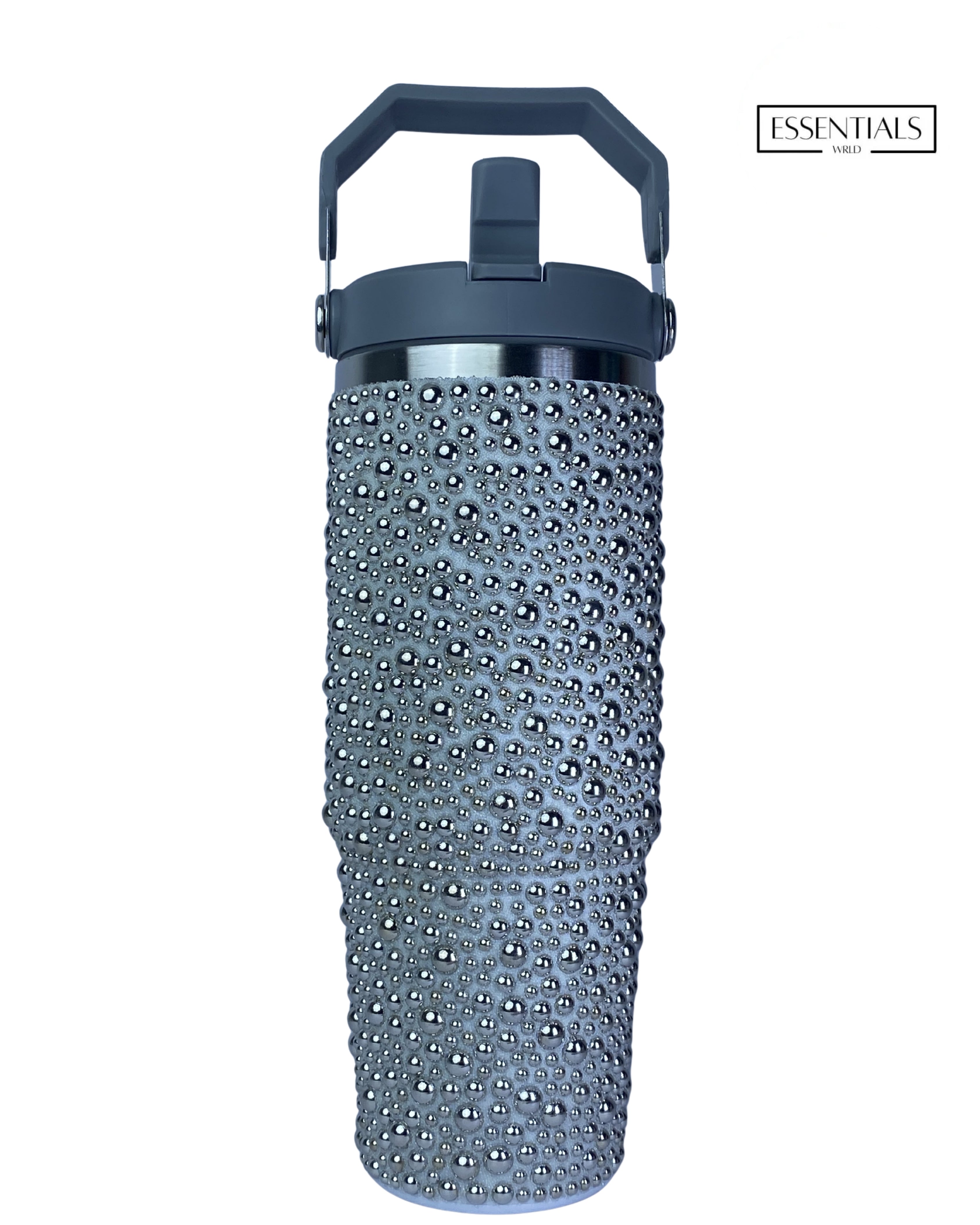 Dotted Bottle With Handle – Leakproof BPA-Free Water Bottle for Gym, Travel & Daily Use
